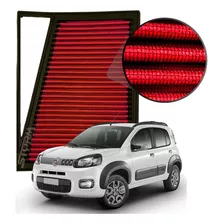 Filtro De Ar Esportivo Fiat Uno 1.0 Firely Ano 2018 A 2021