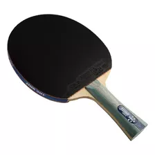 Raquete De Ping Pong Dhs 5002 Preta/vermelha Fl (côncavo)