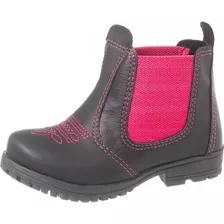 Bota Botina Botinha Country Cowboy Rodeio Peao Infantil 