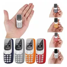 Mini Teléfono De Voz Negro Telcel Doble Chip