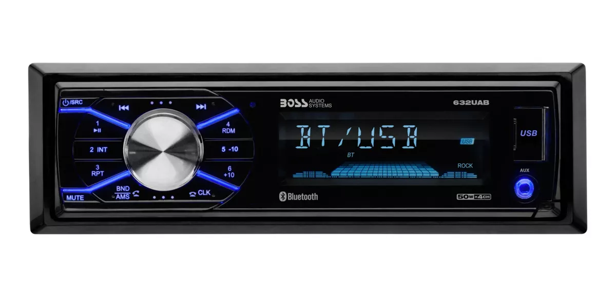Estéreo Para Auto Boss Audio Systems 632uab Con Usb, Bluetooth Y Lector De Tarjeta Sd
