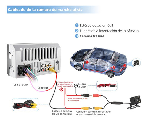 Radio De Coche Estreo 2 Din, Reproductor Mp5 De 7 Pulgadas Foto 7