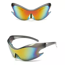 Gafas De Sol De Lujo Futuristas Uv400 Para Deportes Retro