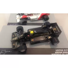 Lendas Brasileiras F1 1/43 Lotus 97t 1985 Ayrton Senna #12