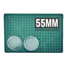 30 Lentes/vidrilhas De 55mm Para Futebol De Botão