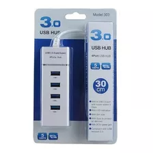 Hub Usb 3.0 4 Puertos De 5 Gbps Cable 30 + Envío Gratis