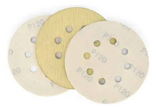 Lija Orbital Velcro Bremen 125 Mm Madera Pintura X 20 Unid