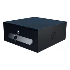 Caixa Organizadora Rack Horizontal Para Fonte Cabo Dvr Cftv