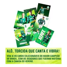 Coleção De Cards Oficiais Palmeiras Maior Campeão Nacional