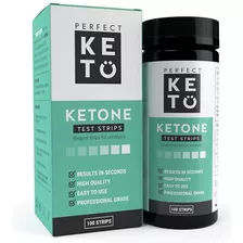 100 Tiras Para Prueba De Cetosis - Perfect Keto