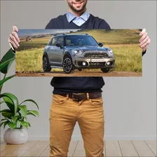 Cuadro 30x80cm Auto 2017 Mini Cooper S Countryma 294