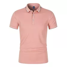 Playera Polo Hombre Manga Corta Moda Casual Camisa