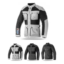 Jm Campera Moto Seventy Sd-jc30 Turismo Verano Cordura Gris