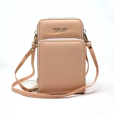 Elegante Cartera Porta Celular Para Mujer Bolsa Ajustable 