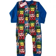 Enterito Polar Pijama Spiderman Hompre Araña Vengadores