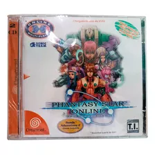 Phantasy Star Online Original Lacrado Tec Toy Sega Dreamcast