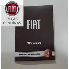 Manual De Revisões E Garantia Fiat Toro 2019 Em Diante 