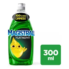 Detergente Magistral Plus Platinum X 300 Ml Limon