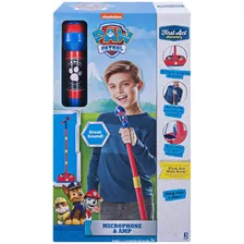 Paw Patrol Micrófono Y Amplificador Infantil, Párate Y Canta