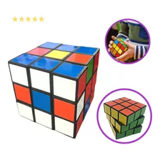 Cubo Magico Maluco 3x3 Pequeno 5cm Simples C/ 6 Cores