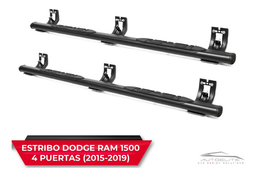 Estribos Dodge Ram 1500 4 Puertas Doble Cabina 2015 A 2018 Foto 2