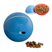 Crazy Ball Amicus - Comedouro E Brinquedo Cor Azul / Azul