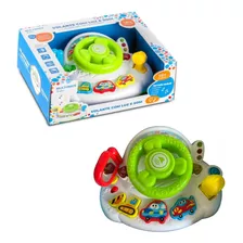 Brinquedo Infantil Volante Com Luz E Som Multikids Baby Cor Sortido