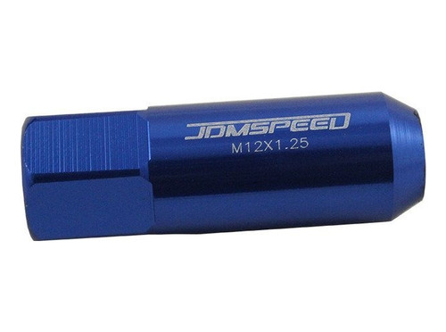 Jdmspeed Azul 60 Mm De Aluminio Extended Tuner Tuercas Para  Foto 2