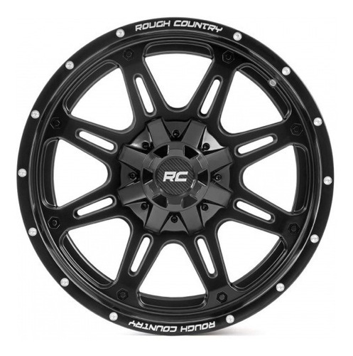 Rin Rough Country One-piece Series 94 Wheel, 20x10 (8x170) Foto 2