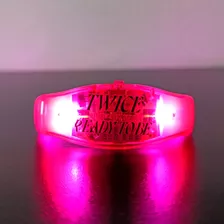 Pulseira Led Personalizada - Show Twice - Ready To Be 