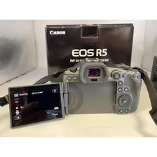 Canon Eos R5 45.0mp Mirrorless Camera - Black (rf 24-105mm 