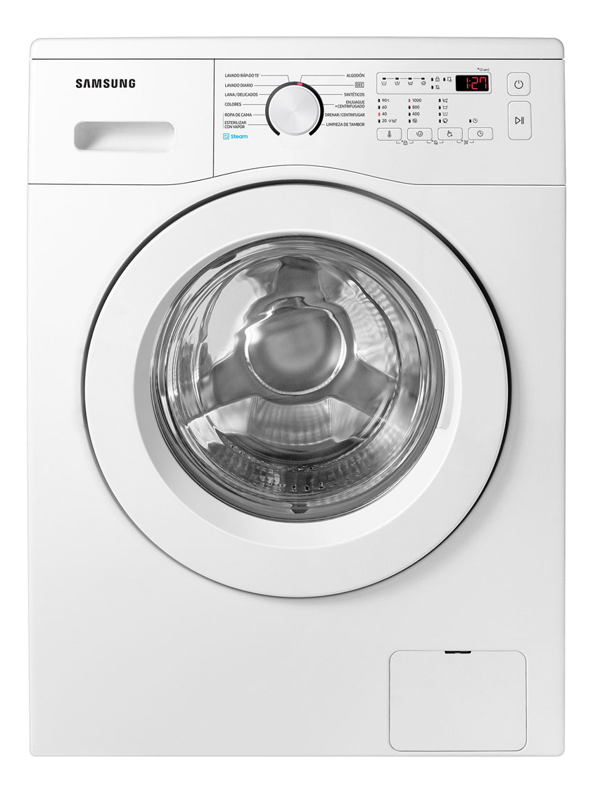 Lavarropas Samsung Ww65a4000eeu Automático Carga Frontal 6.5 Kg Inverter Blanco