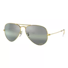 Lentes Ray Ban Rb3025 9196g4 Aviador Chromance Polarizado