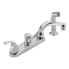 Delta Faucet Peerless Plf Choice Cocina De Dos Manijas, Crom