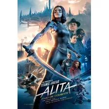 Pôster Peq. (imp. Couche A3) Do Filme Alita : Anjo.../ Ver.3