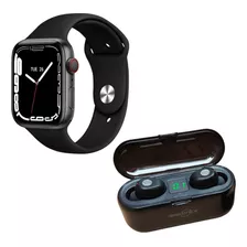 Smartwatch W37 + Audífonos Bluetooth True Wireless. Llamadas