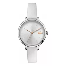 Reloj Lacoste 2001159 Mujer Piel En Color Blanco 32 Mm