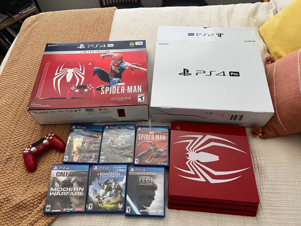 Sony Playstation 4 Pro Limited Edition Marvel's Spider-man