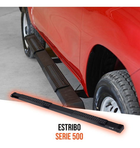 Estribos 500 Doble Cabina Volkswagen Amarok 2010-2019 Foto 2