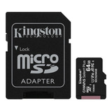 Tarjeta De Memoria Kingston Sdcs2  Canvas Select Plus Con Adaptador Sd 64gb