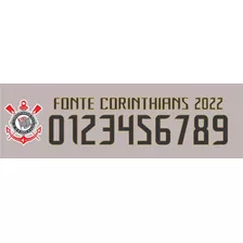 Fonte Vetor Corinthians 2022