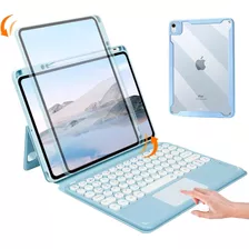 Funda Teclado iPad Air5/air4/pro11, Con Soporte Pencil,