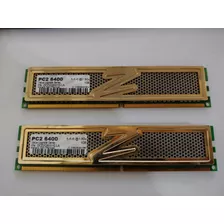 Memorias Ocz Value Upgrade 2x1gb Ddr2 800mhz Pc2-6400