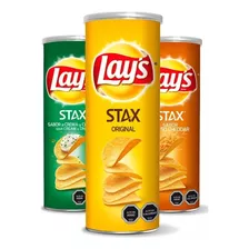 Papas Fritas Lay's Stax Tarro De 134g - Elige Tu Sabor