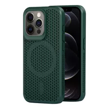 Funda De Disipación Verde Oscuro Para iPhone 12 Pro