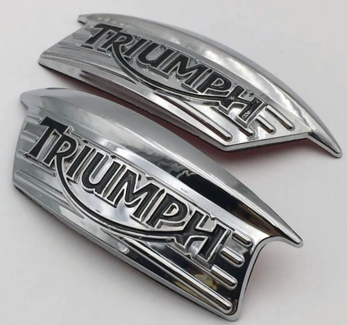 Por Emblemas De Tanque Triumph Bonneville Thruxton Scrambler Foto 2