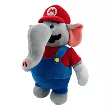 Peluche Mario Elefante 28cm Super Mario Bross Felpa Nintendo