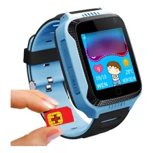 Celular Reloj Niños Con Cámara Rastreador Gps S.o.s Pánico