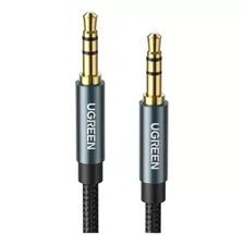 Cable De Audio Plug Jack 3.5mm 2mts 3.5 Metal Nylon Ugreen