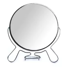 Espelho De Maquiagem Dupla Face Aumento 7 Polegadas Mulher